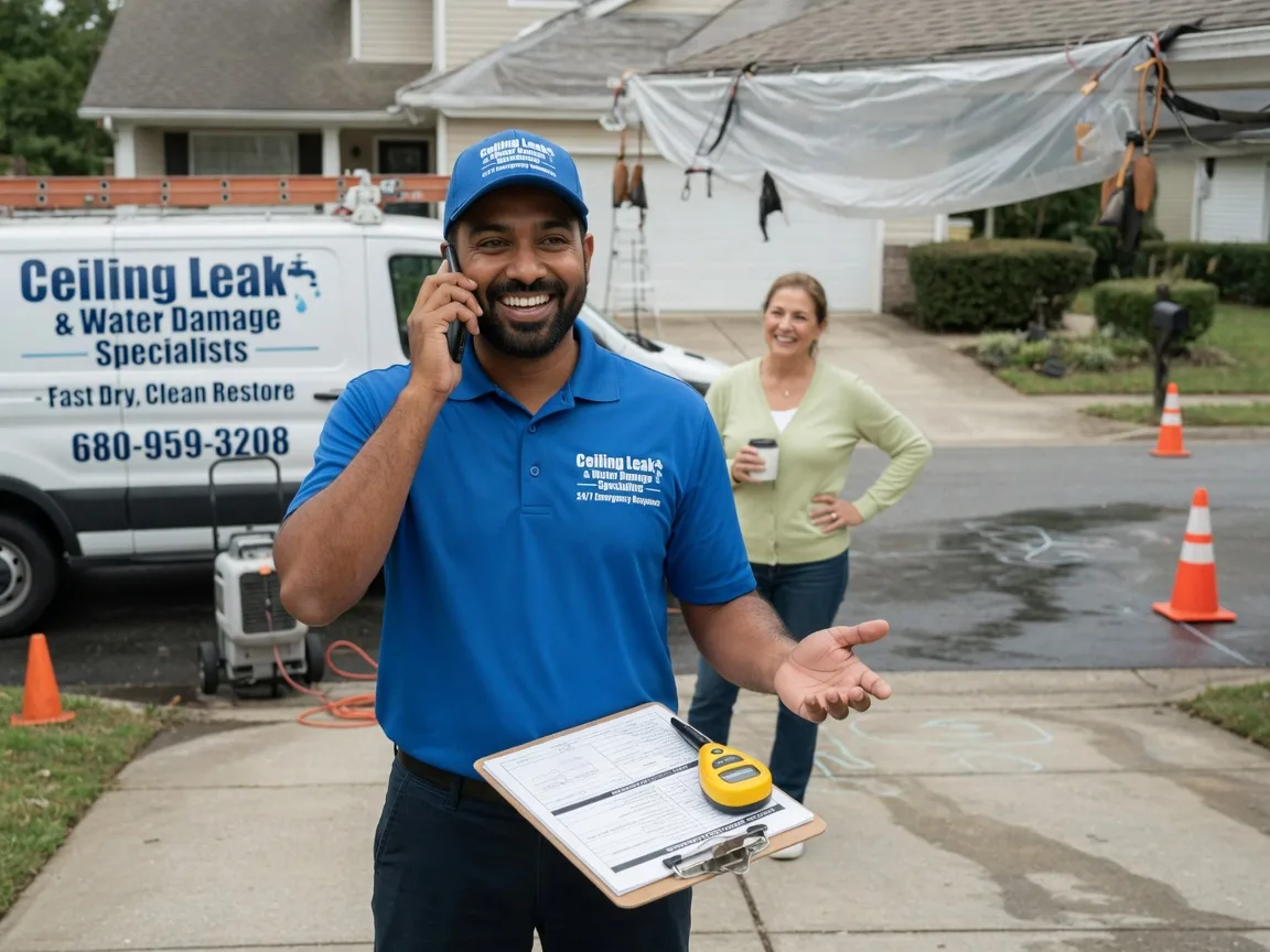 Ceiling Leak Cleanup Santa Rosa, NM FAQs
